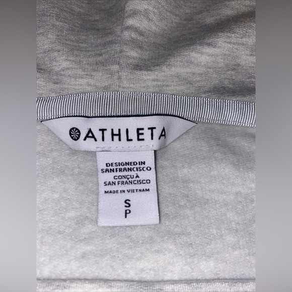 ATHLETA 
‎ Grey
Hooded Wrap Sweatshirt - Picture 12 of 13